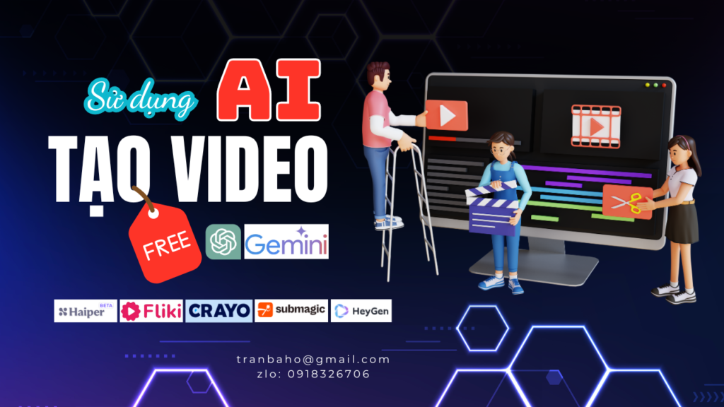 Tạo video ngắn hàng loạt bằng AI